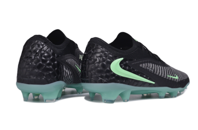 Nike Phantom 6 Elite Low FG Firm Ground Soccer Cleats - Black/Black/Mint Foam