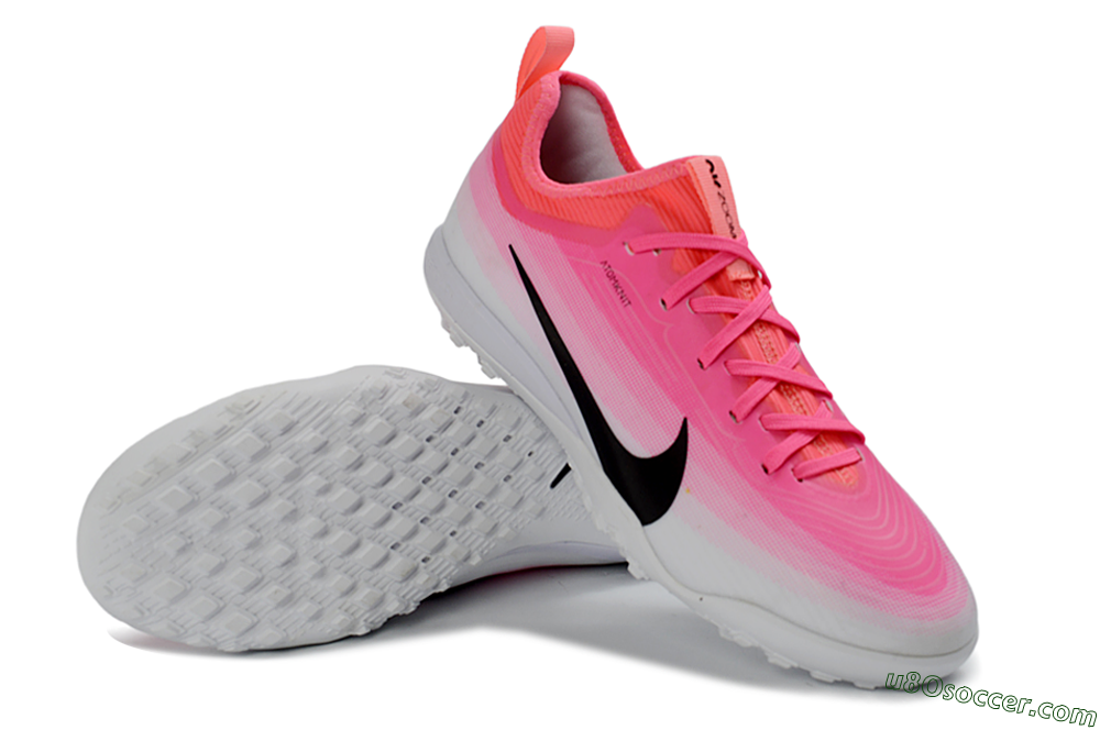 Nike Air Zoom Mercurial Vapor 16 Pro TF Artificial Turf Soccer Shoes - Pink/Hyper Pink/White 4