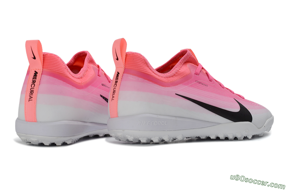 Nike Air Zoom Mercurial Vapor 16 Pro TF Artificial Turf Soccer Shoes - Pink/Hyper Pink/White 7