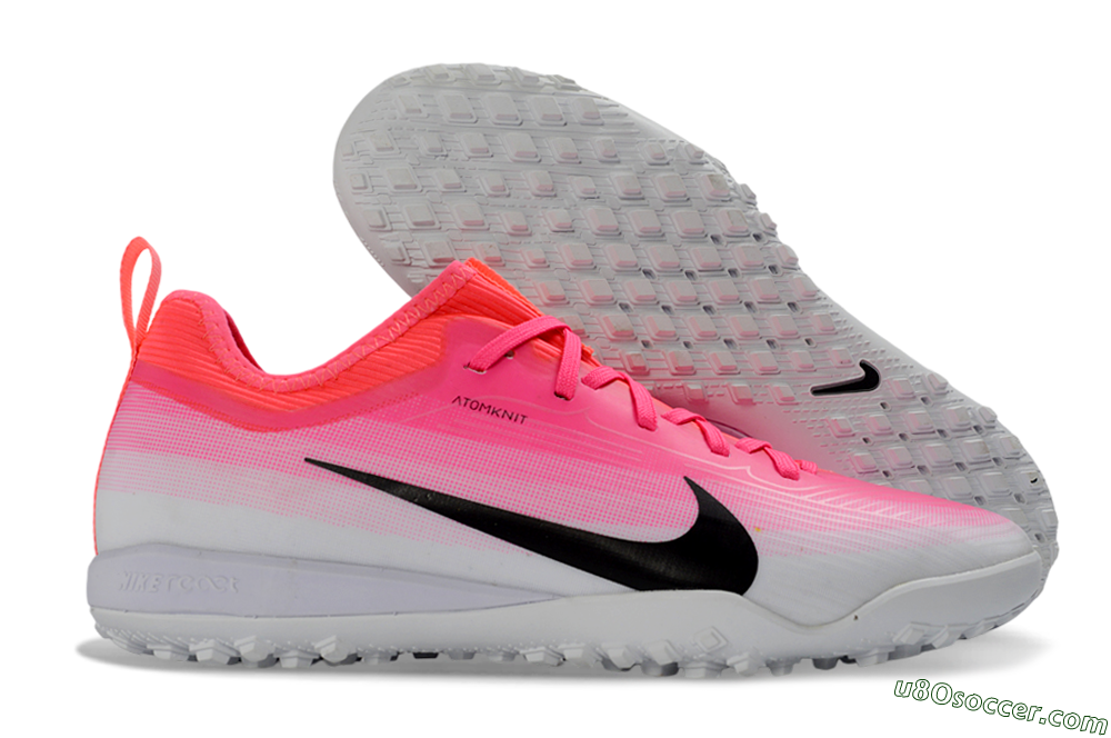 Nike Air Zoom Mercurial Vapor 16 Pro TF Artificial Turf Soccer Shoes - Pink/Hyper Pink/White 1