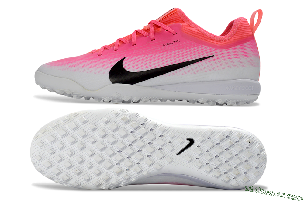 Nike Air Zoom Mercurial Vapor 16 Pro TF Artificial Turf Soccer Shoes - Pink/Hyper Pink/White 0