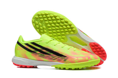 Adidas F50 Hyperfast Pro TF Artificial Turf Soccer Shoes - Yellow/Solar Yellow/Lucid Pink