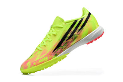 Adidas F50 Hyperfast Pro TF Artificial Turf Soccer Shoes - Yellow/Solar Yellow/Lucid Pink