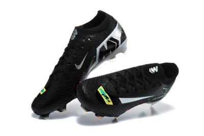 Nike Air Zoom Mercurial Vapor 16 Elite FG Firm Ground Soccer Cleats - Black/Black/Multicolor