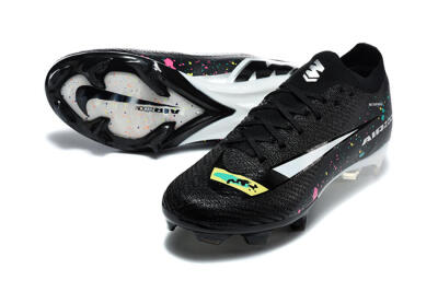 Nike Air Zoom Mercurial Vapor 16 Elite FG Firm Ground Soccer Cleats - Black/Black/Multicolor