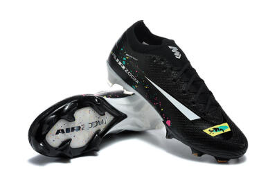 Nike Air Zoom Mercurial Vapor 16 Elite FG Firm Ground Soccer Cleats - Black/Black/Multicolor