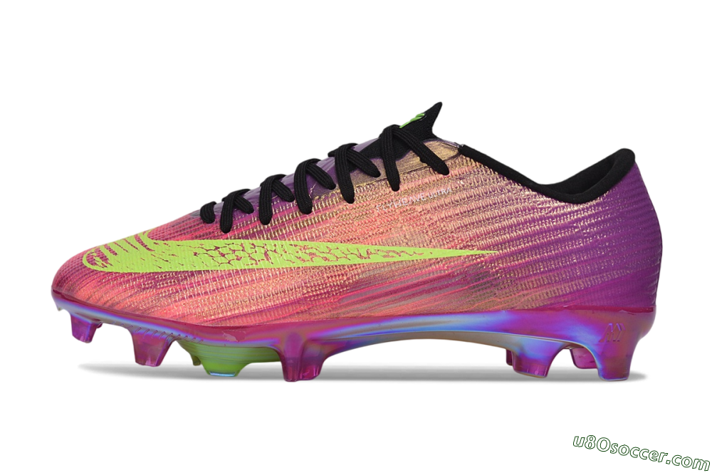 Nike Air Zoom Mercurial Superfly 11 Elite FG Firm Ground Soccer Cleats - Purple/Iridescent Purple/Volt Green 2