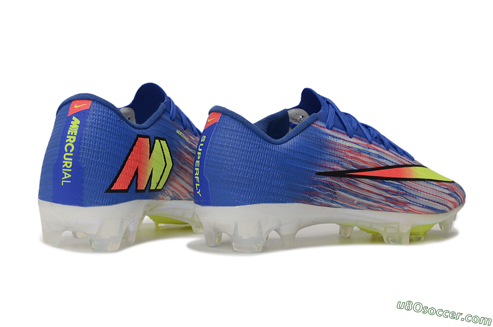 Nike Air Zoom Mercurial Superfly 11 Elite FG Firm Ground Soccer Cleats - Blue/Baltic Blue/Laser Orange 6