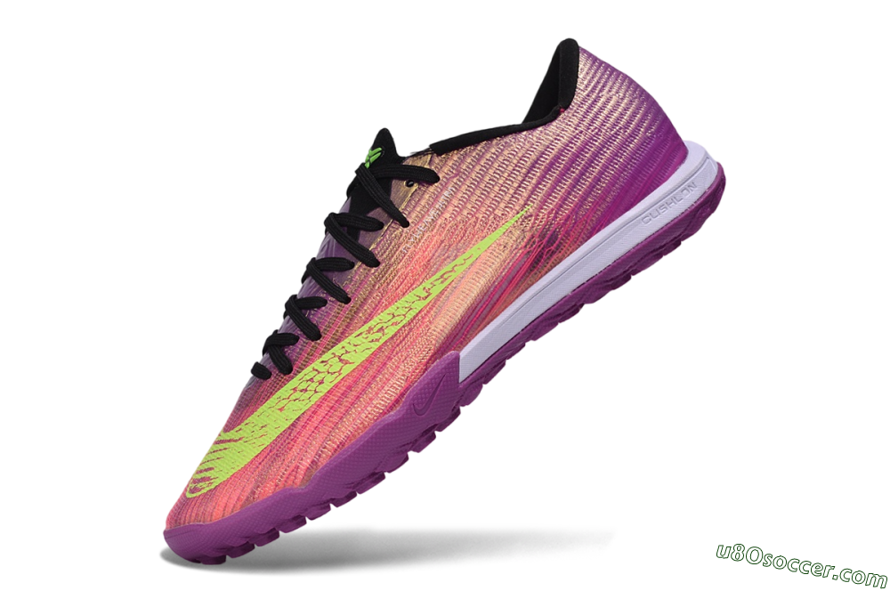 Nike Air Zoom Mercurial Superfly 11 Elite TF Artificial Turf Soccer Shoes - Purple/Berry/Volt 5