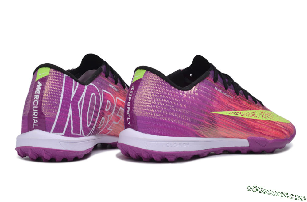 Nike Air Zoom Mercurial Superfly 11 Elite TF Artificial Turf Soccer Shoes - Purple/Berry/Volt 6