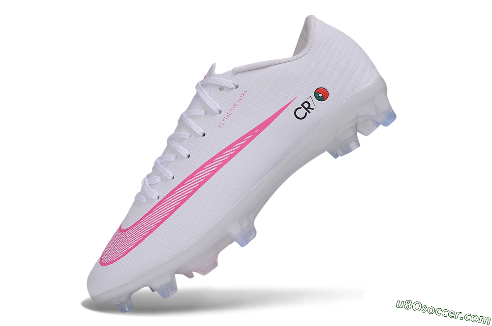 Nike Air Zoom Mercurial Superfly 11 Elite FG Firm Ground Soccer Cleats - White/Arctic White/Hyper Pink 5