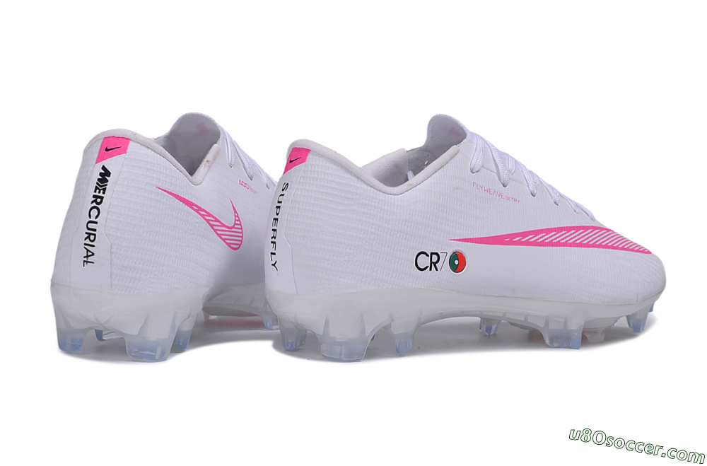 Nike Air Zoom Mercurial Superfly 11 Elite FG Firm Ground Soccer Cleats - White/Arctic White/Hyper Pink 6