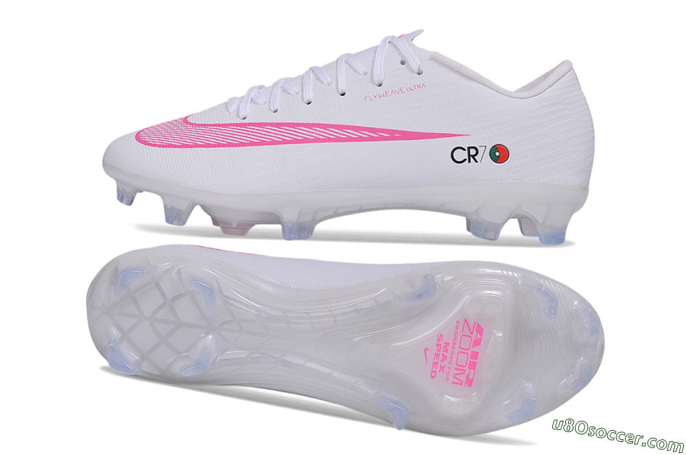 Nike Air Zoom Mercurial Superfly 11 Elite FG Firm Ground Soccer Cleats - White/Arctic White/Hyper Pink 0