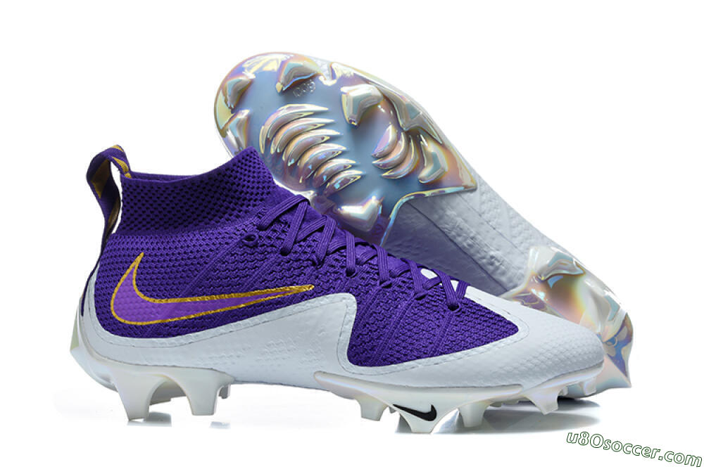 Nike Vapor Edge 360 FG Firm Ground Soccer Cleats - Purple/Court Purple/Metallic Silver 1