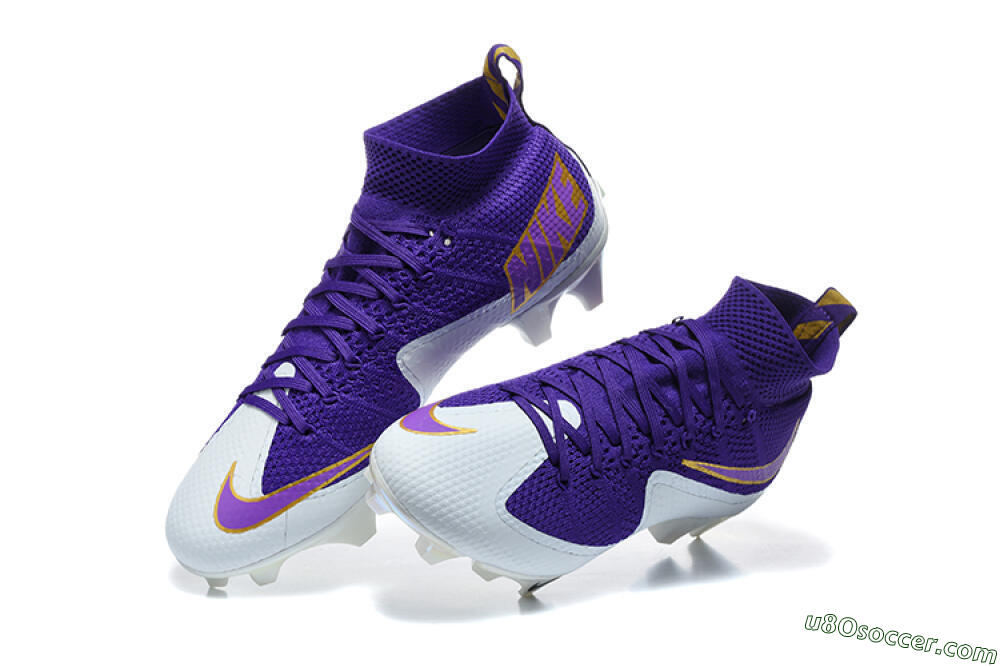 Nike Vapor Edge 360 FG Firm Ground Soccer Cleats - Purple/Court Purple/Metallic Silver 6