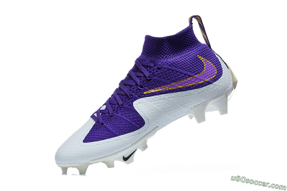 Nike Vapor Edge 360 FG Firm Ground Soccer Cleats - Purple/Court Purple/Metallic Silver 8