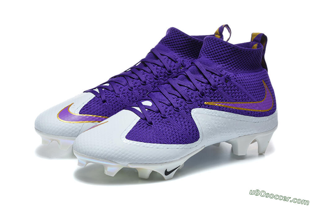 Nike Vapor Edge 360 FG Firm Ground Soccer Cleats - Purple/Court Purple/Metallic Silver 5