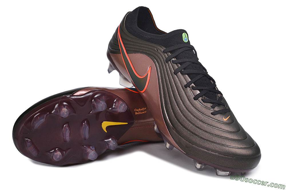 Nike Tiempo Legend 11 Elite FG Firm Ground Soccer Cleats - Bronze/Metallic Bronze/Total Orange 3