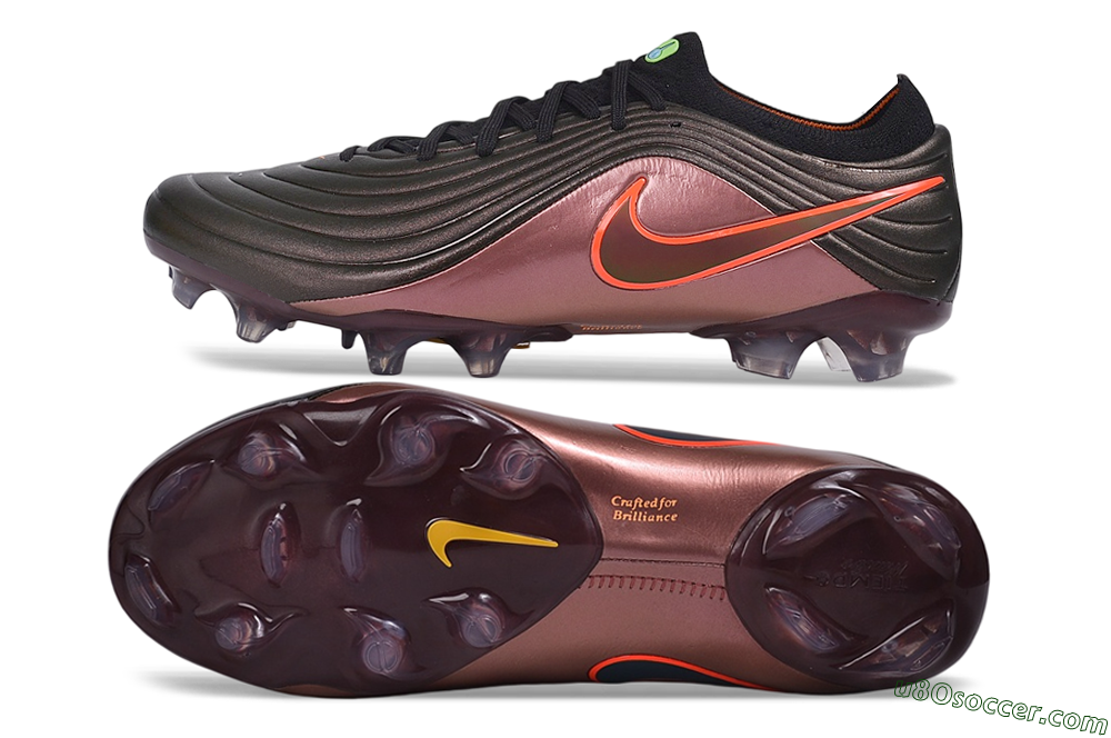 Nike Tiempo Legend 11 Elite FG Firm Ground Soccer Cleats - Bronze/Metallic Bronze/Total Orange 0