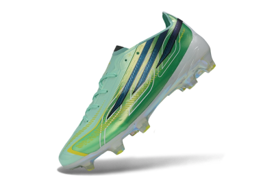 Adidas F50 Hyperfast Elite FG Firm Ground Soccer Cleats - Green/Mint Green/Iridescent Teal