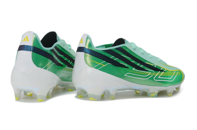 Adidas F50 Hyperfast Elite FG Firm Ground Soccer Cleats - Green/Mint Green/Iridescent Teal