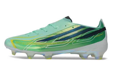 Adidas F50 Hyperfast Elite FG Firm Ground Soccer Cleats - Green/Mint Green/Iridescent Teal