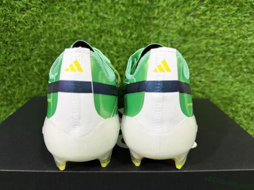 Adidas F50 Hyperfast Elite FG Firm Ground Soccer Cleats - Green/Mint Green/Iridescent Teal