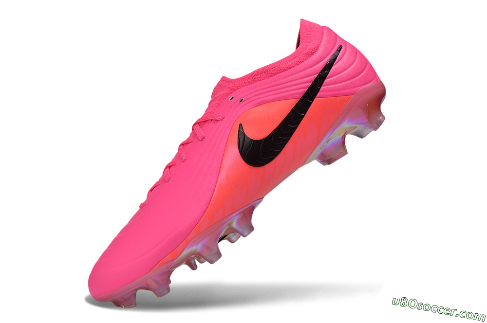 Nike Tiempo Legend 11 Elite FG Firm Ground Soccer Cleats - Pink/Hyper Pink/Black 6