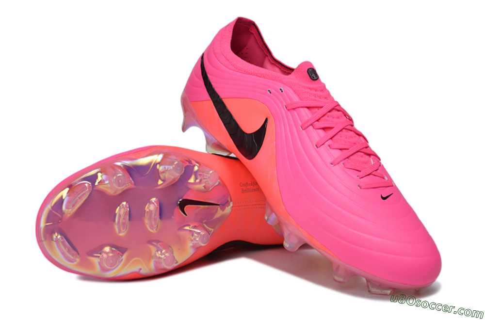 Nike Tiempo Legend 11 Elite FG Firm Ground Soccer Cleats - Pink/Hyper Pink/Black 4