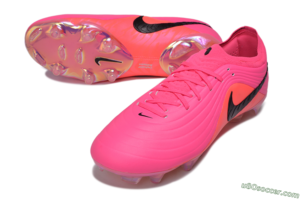 Nike Tiempo Legend 11 Elite FG Firm Ground Soccer Cleats - Pink/Hyper Pink/Black 3