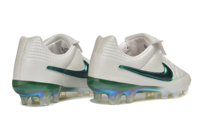 Nike Tiempo Legend SE FG Firm Ground Soccer Cleats - White/Pearl White/Emerald Green