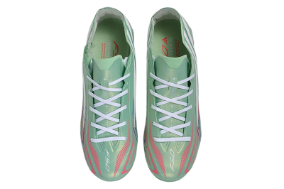 Adidas F50 Hyperfast Elite FG Firm Ground Soccer Cleats - Green/Mint Green/Iridescent