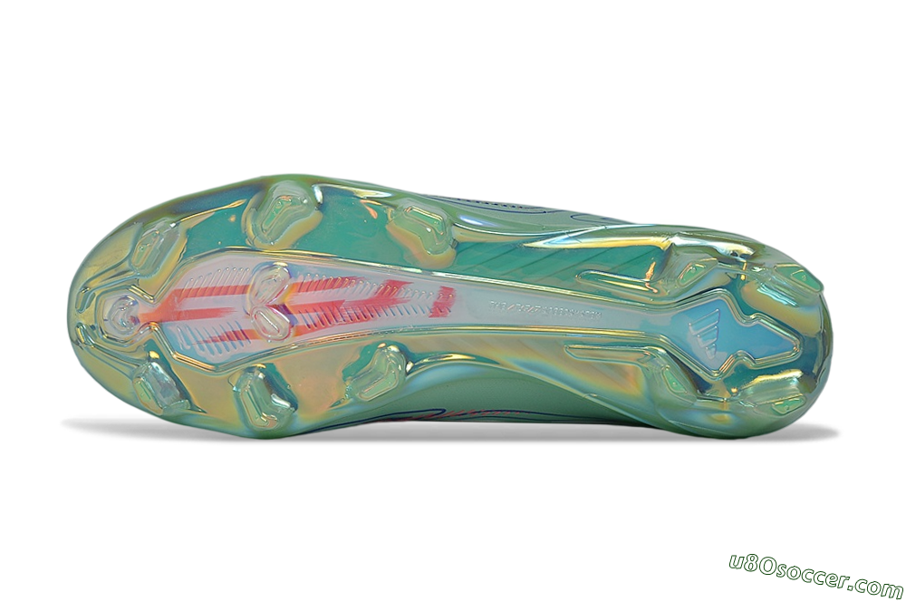 Adidas F50 Hyperfast Elite FG Firm Ground Soccer Cleats - Green/Mint Green/Iridescent 6