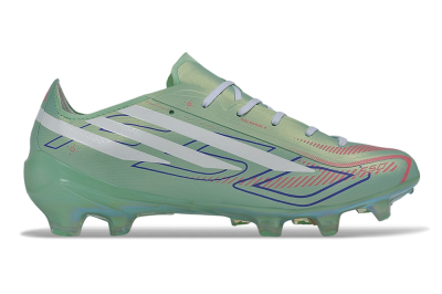 Adidas F50 Hyperfast Elite FG Firm Ground Soccer Cleats - Green/Mint Green/Iridescent