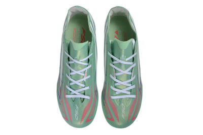 Adidas F50 Hyperfast Pro TF Artificial Turf Soccer Shoes - Green/Mint Green/White