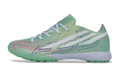 Adidas F50 Hyperfast Pro TF Artificial Turf Soccer Shoes - Green/Mint Green/White