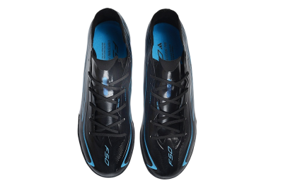 Adidas F50 Hyperfast Elite TF Artificial Turf Soccer Shoes - Black/Core Black/Lucid Blue