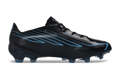 Adidas F50 Hyperfast Elite FG Firm Ground Soccer Cleats - Black/Core Black/Lucid Cyan