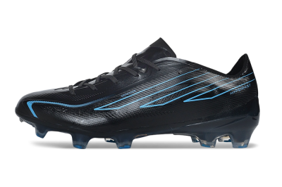 Adidas F50 Hyperfast Elite FG Firm Ground Soccer Cleats - Black/Core Black/Lucid Cyan