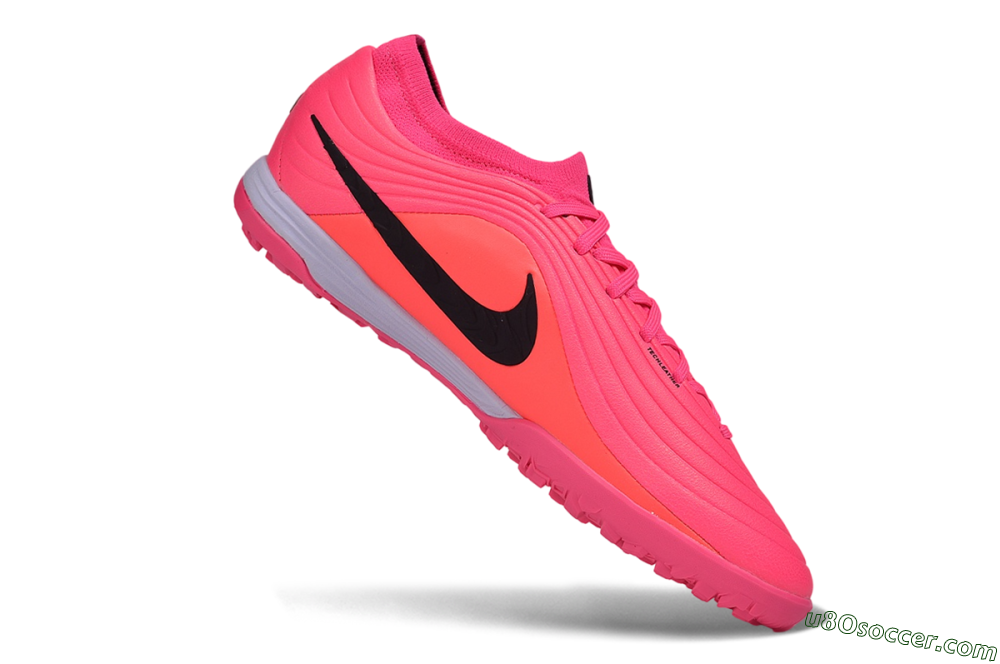 Nike Tiempo Legend 11 Elite TF Artificial Turf Soccer Shoes - Pink/Hyper Pink/Black 4