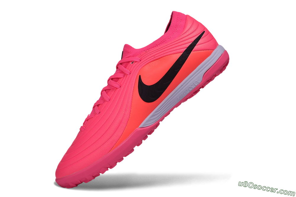 Nike Tiempo Legend 11 Elite TF Artificial Turf Soccer Shoes - Pink/Hyper Pink/Black 5