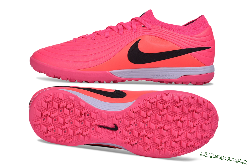 Nike Tiempo Legend 11 Elite TF Artificial Turf Soccer Shoes - Pink/Hyper Pink/Black 0