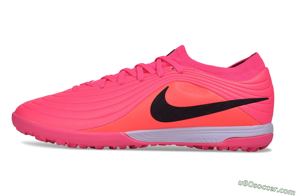 Nike Tiempo Legend 11 Elite TF Artificial Turf Soccer Shoes - Pink/Hyper Pink/Black 2