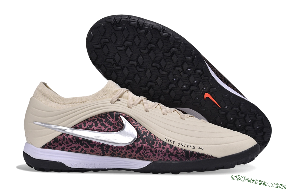 Nike Tiempo Legend 11 Elite TF Artificial Turf Soccer Shoes - Beige/Light Cream/Metallic Silver 1