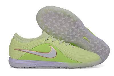 Nike Tiempo Legend 11 Elite TF Artificial Turf Soccer Shoes - Green/Barely Volt/Metallic Copper