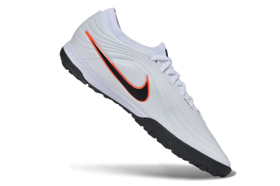 Nike Tiempo Legend 11 Elite TF Artificial Turf Soccer Shoes - White/Black/Total Orange