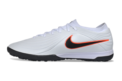 Nike Tiempo Legend 11 Elite TF Artificial Turf Soccer Shoes - White/Black/Total Orange