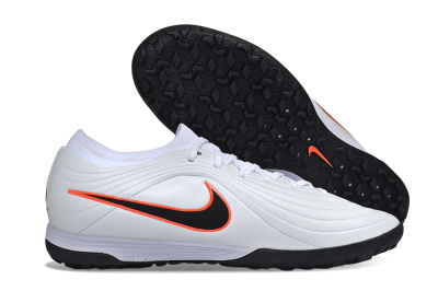 Nike Tiempo Legend 11 Elite TF Artificial Turf Soccer Shoes - White/Black/Total Orange