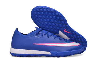 Nike Air Zoom Mercurial Vapor 17 Elite TF Artificial Turf Soccer Shoes - Blue/Royal Blue/Hyper Pink
