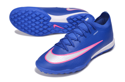 Nike Air Zoom Mercurial Vapor 17 Elite TF Artificial Turf Soccer Shoes - Blue/Royal Blue/Hyper Pink